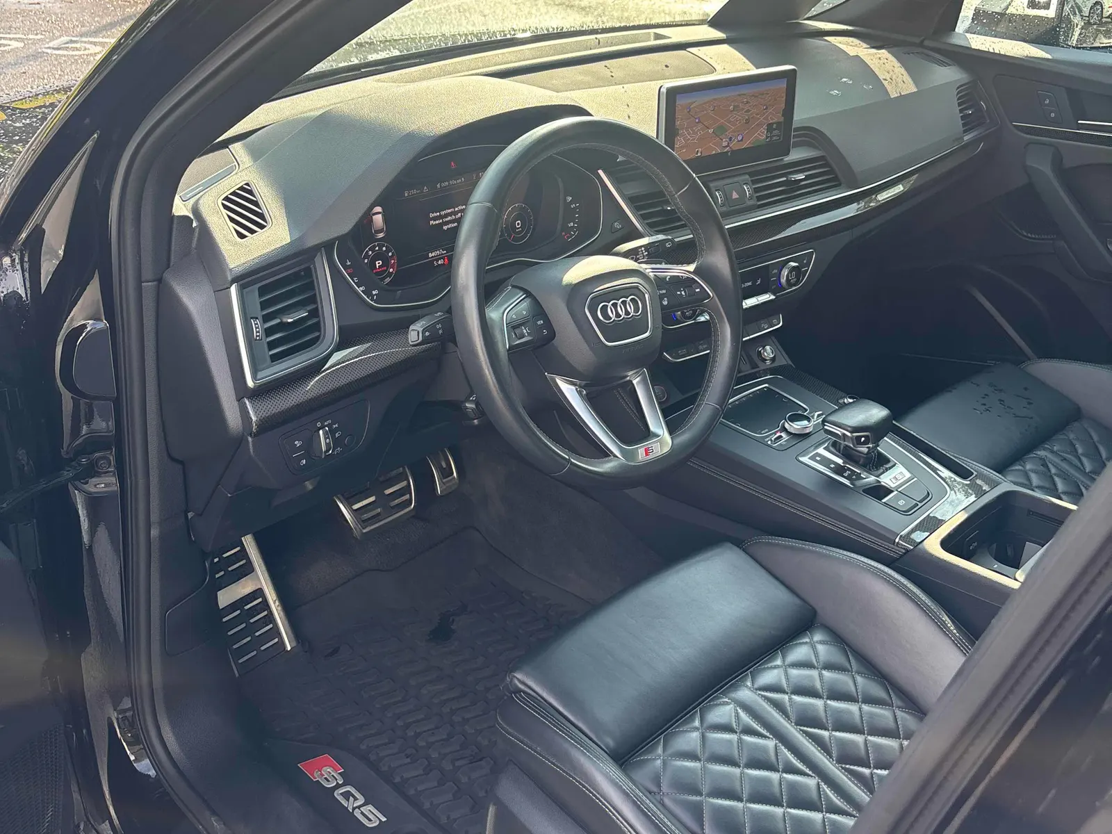 Interior driver side