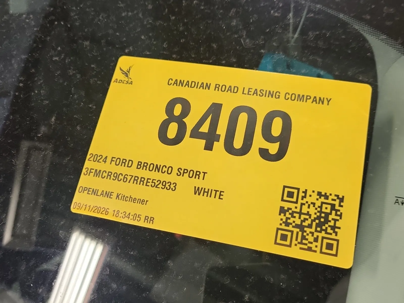 Inventory Label Photo