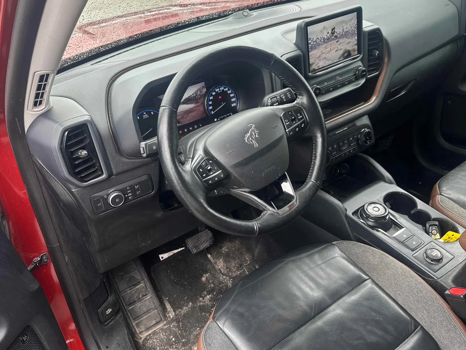 Interior driver side