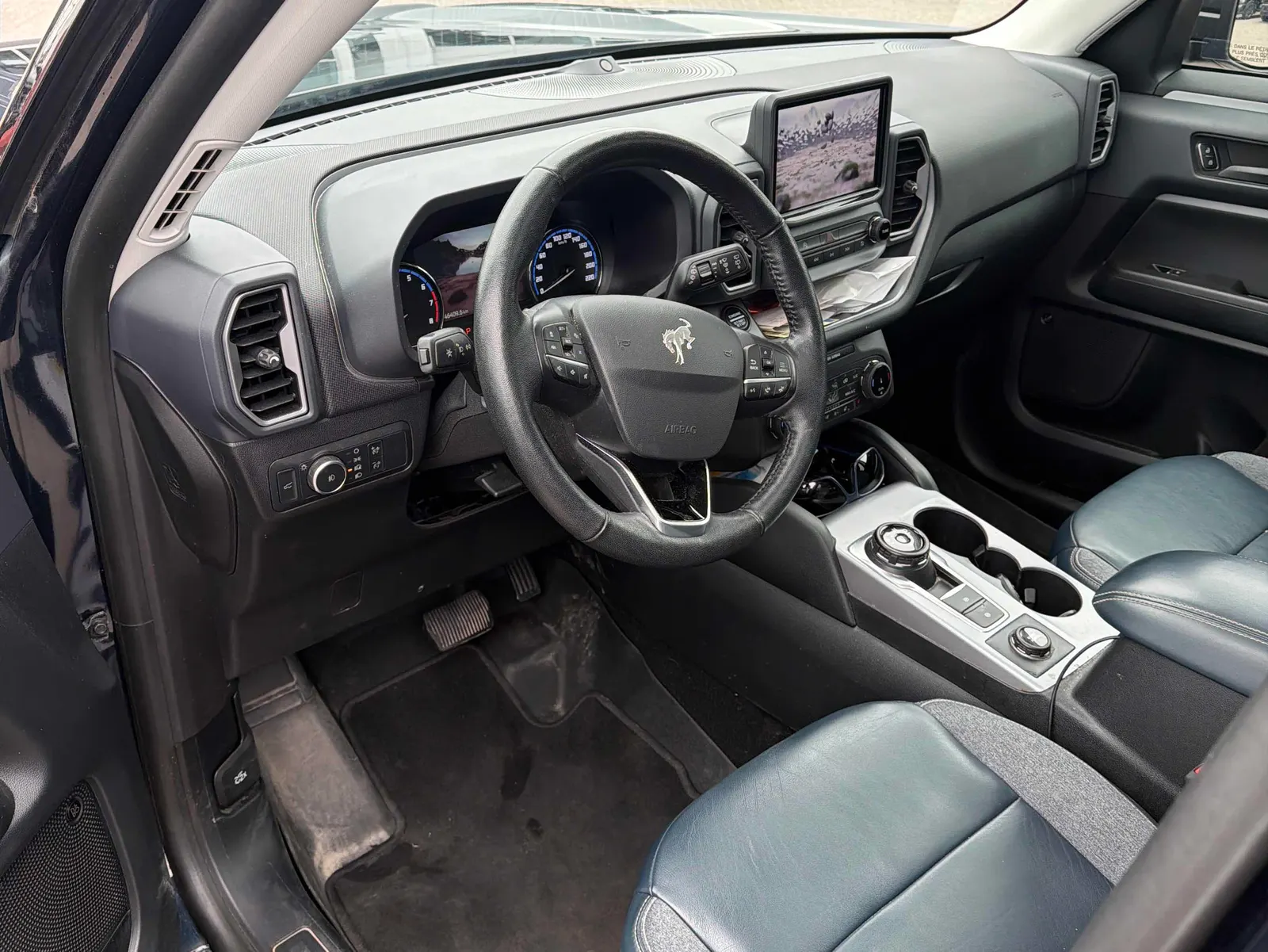 Interior driver side