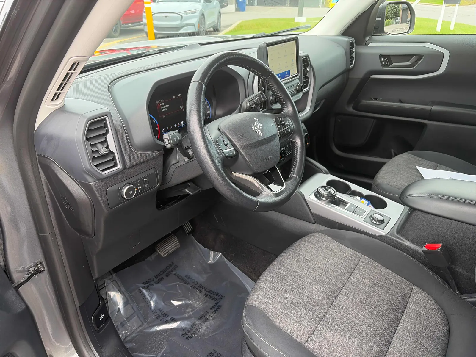 Interior driver side