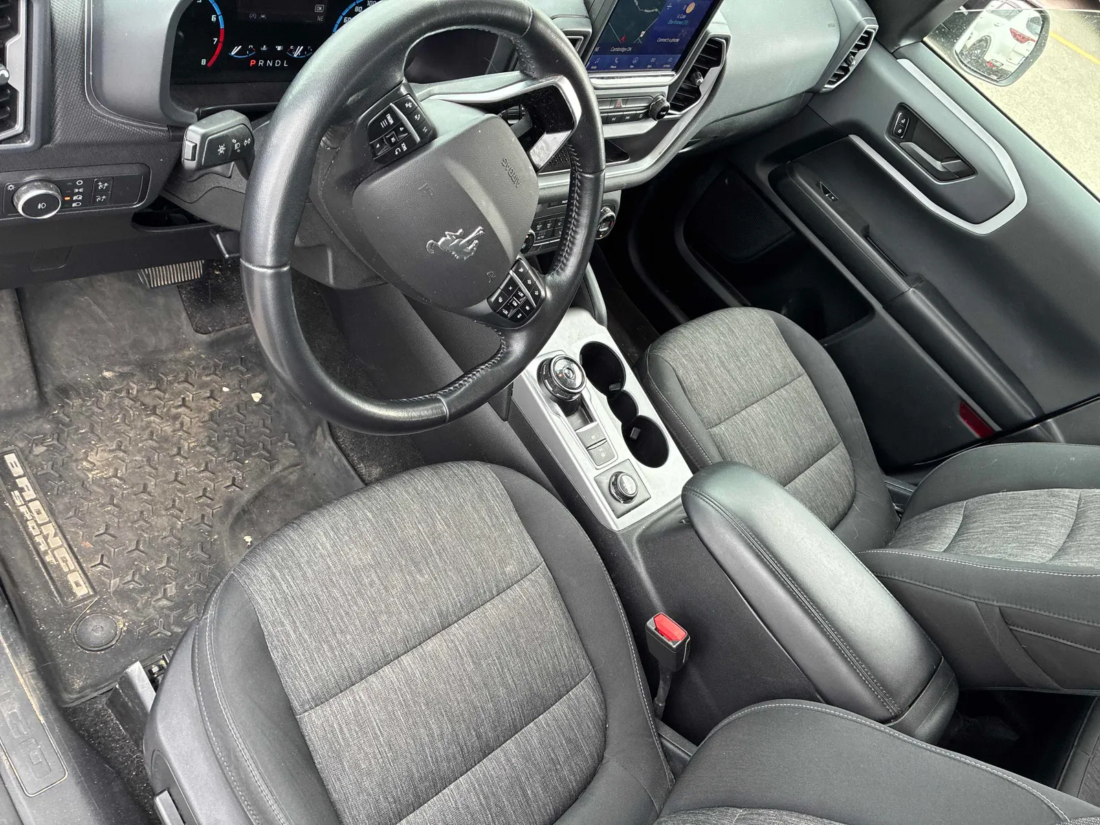 Interior driver side