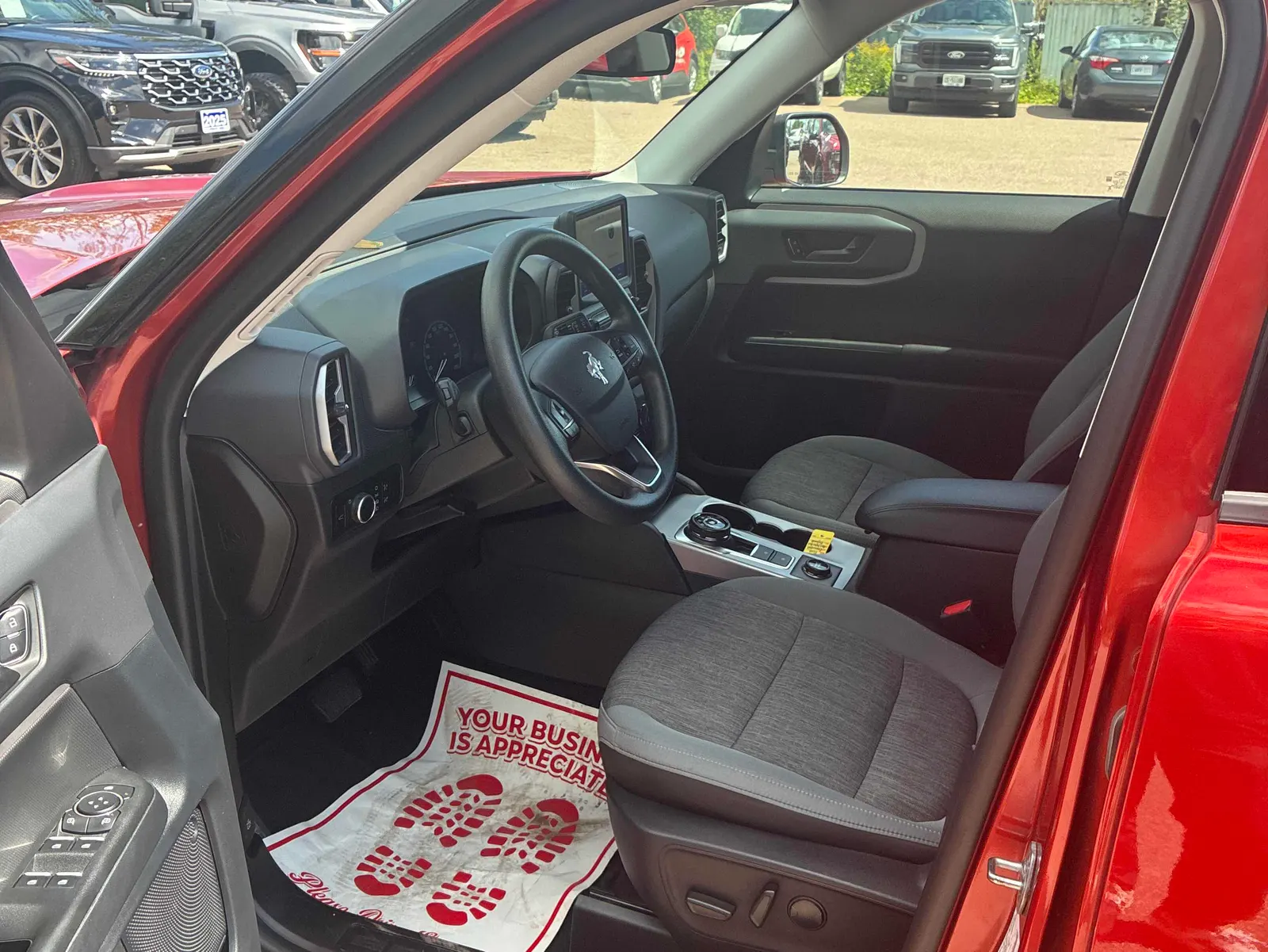 Interior driver side