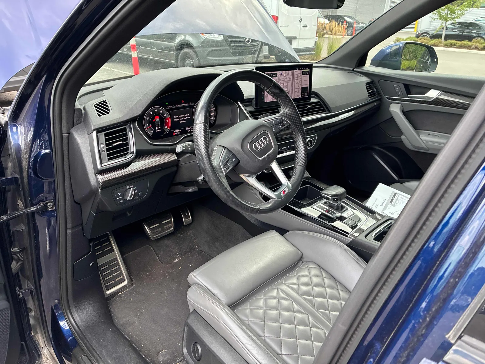 Interior driver side