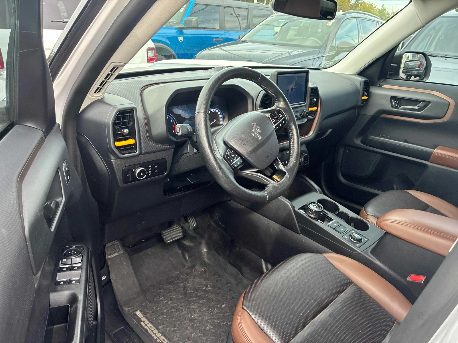 Interior driver side