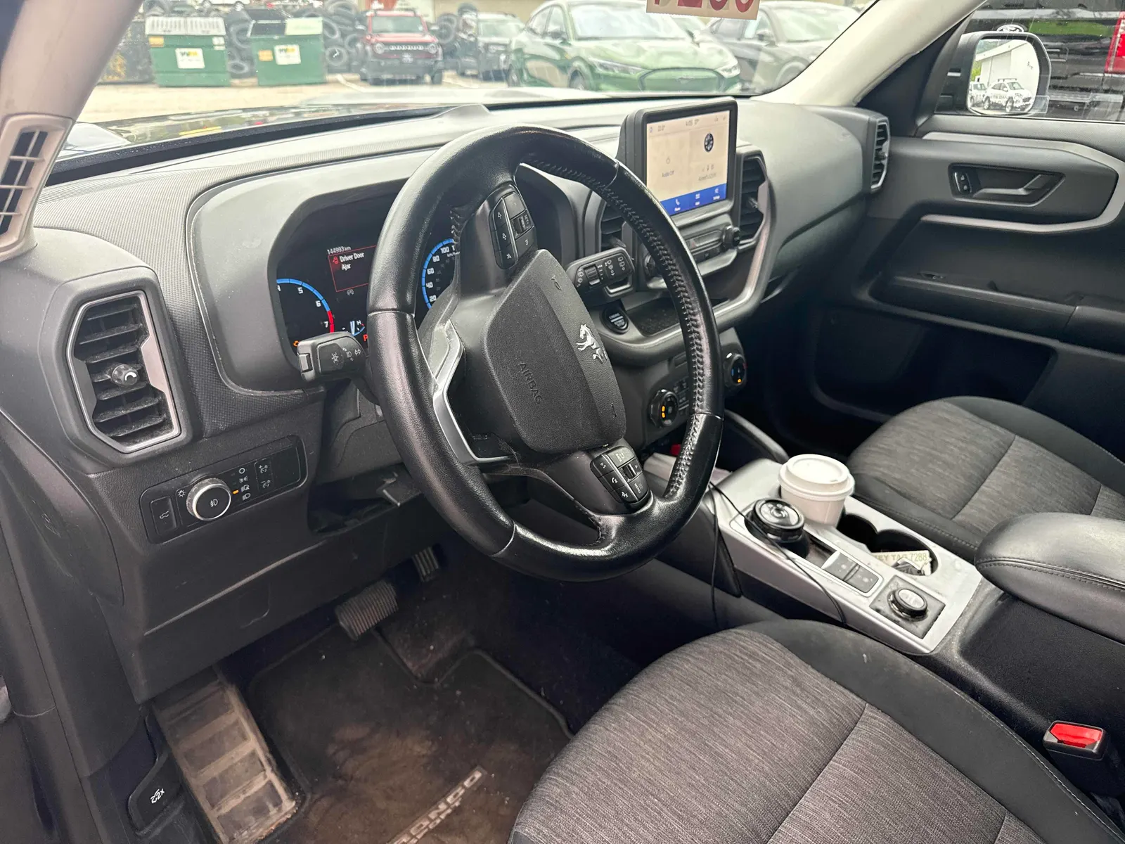 Interior driver side