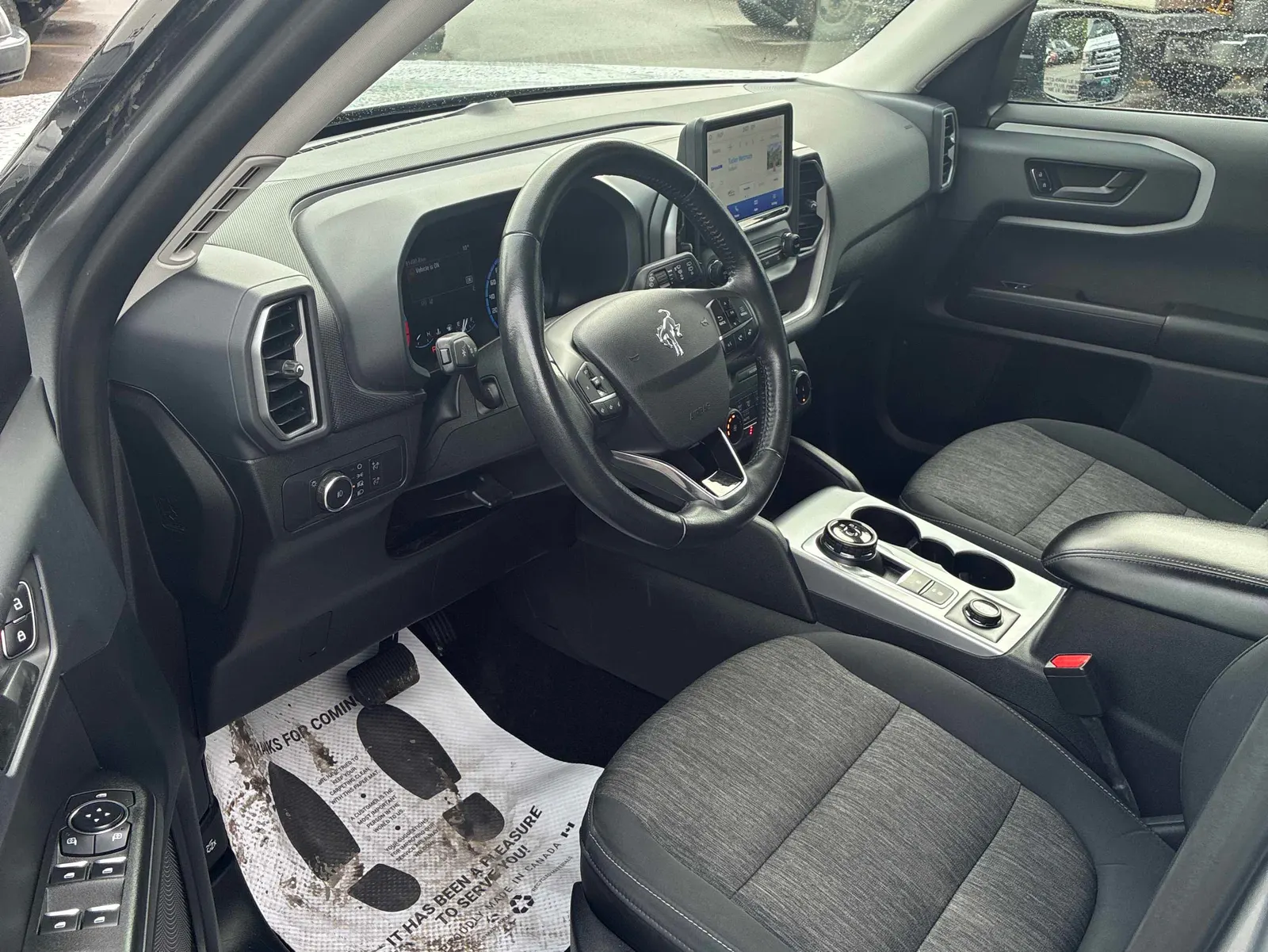 Interior driver side