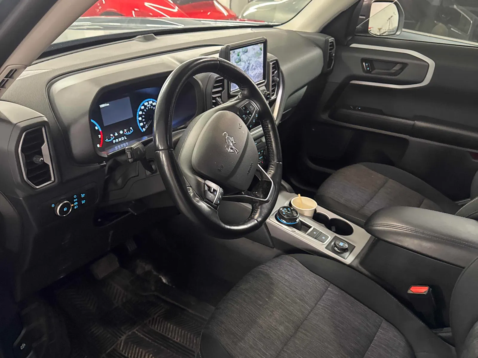 Interior driver side