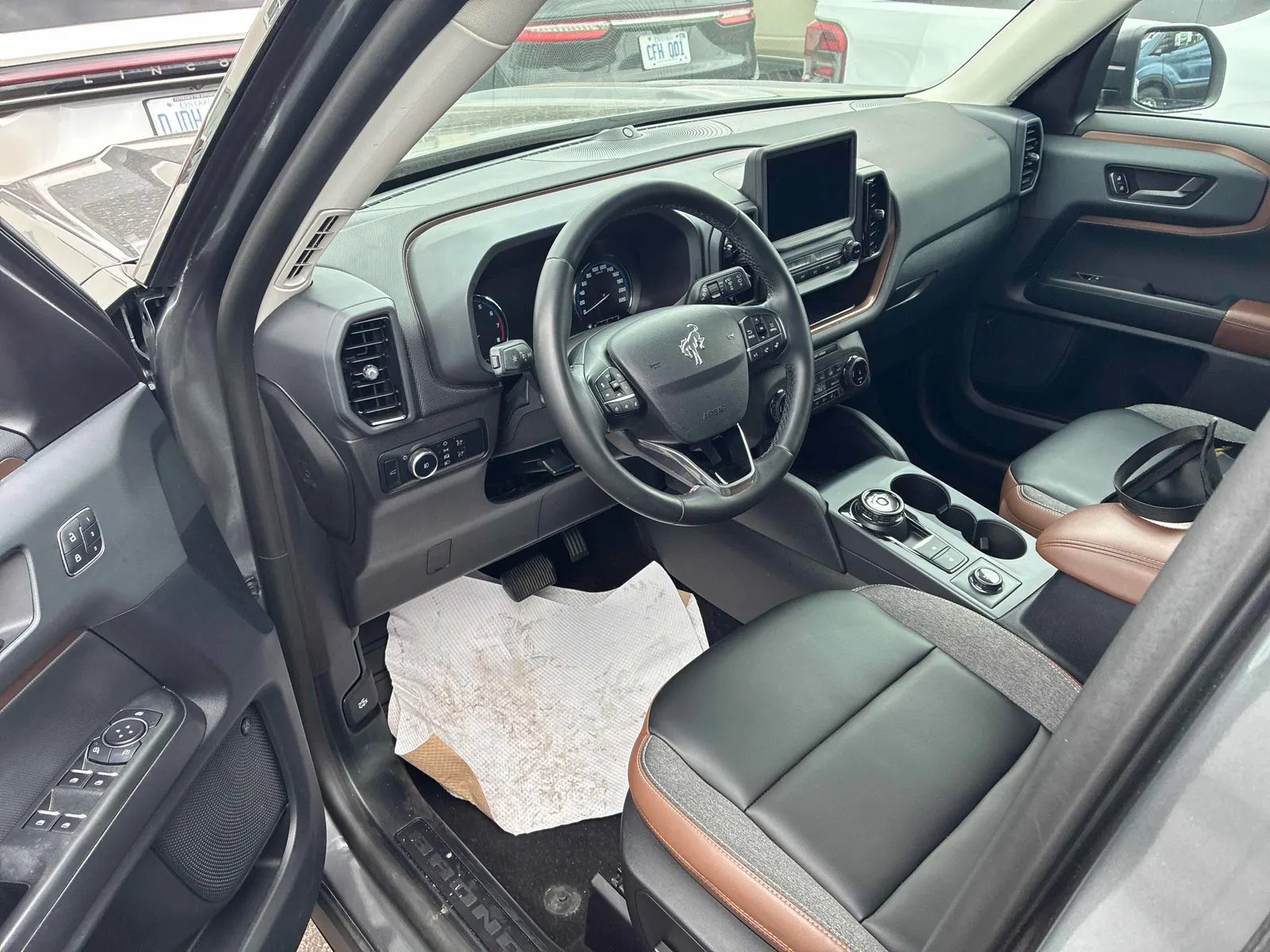 Interior driver side