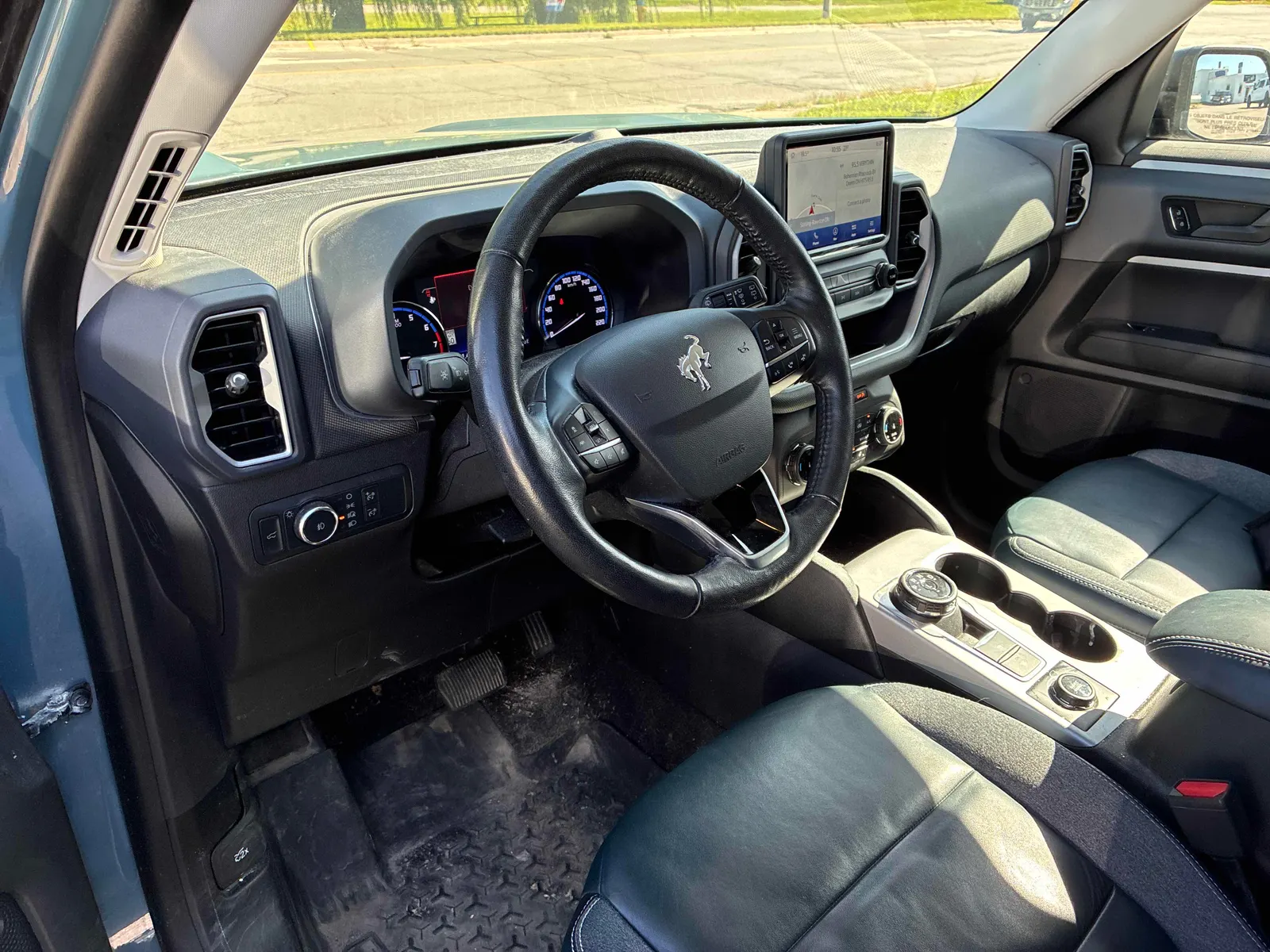 Interior driver side