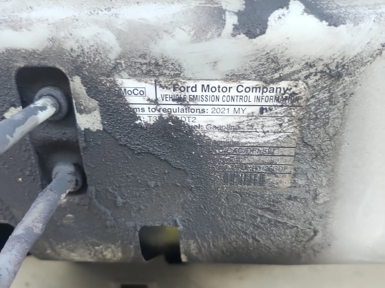 Emission Sticker Photo