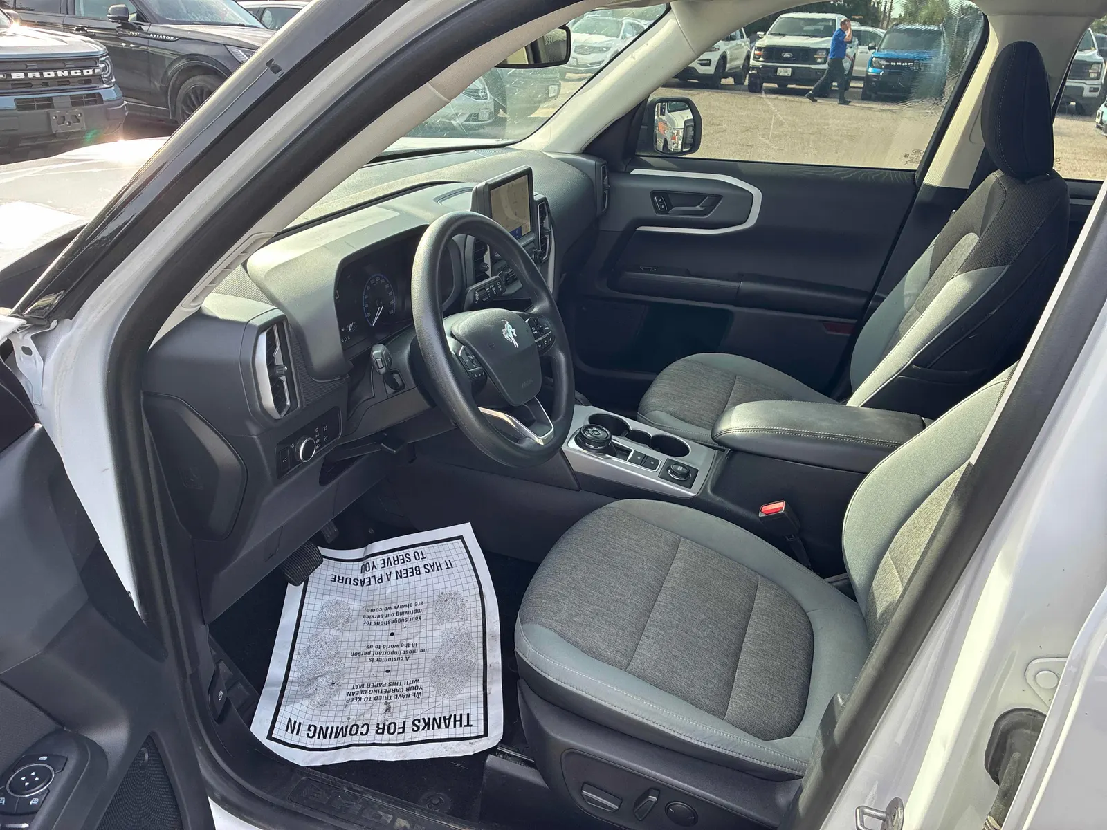 Interior driver side