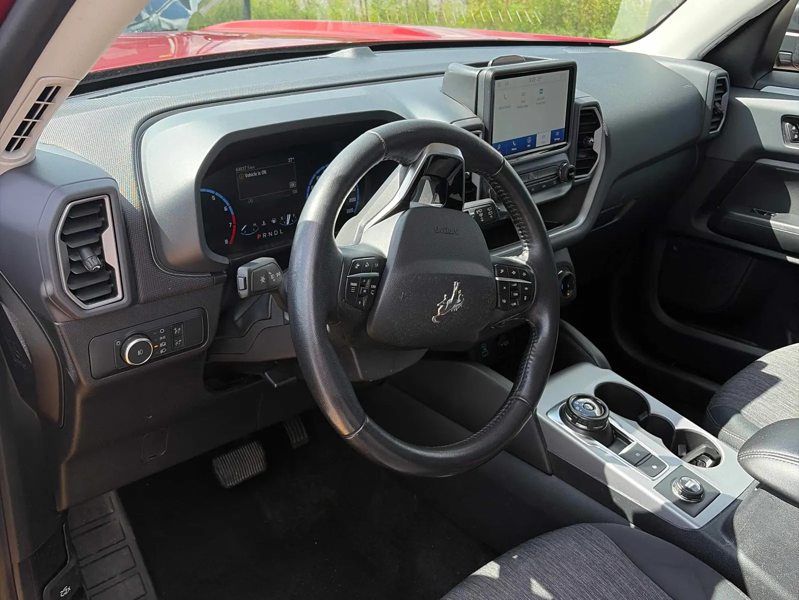 Interior driver side