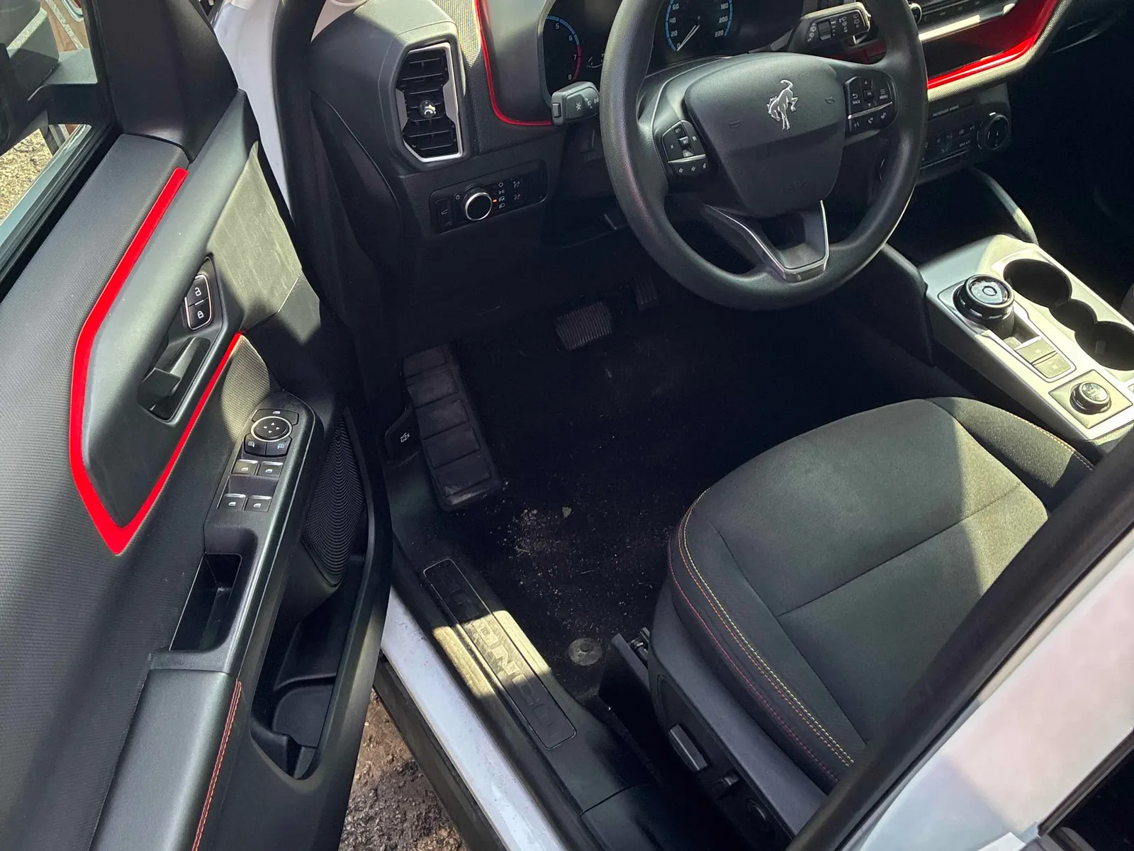 Interior driver side
