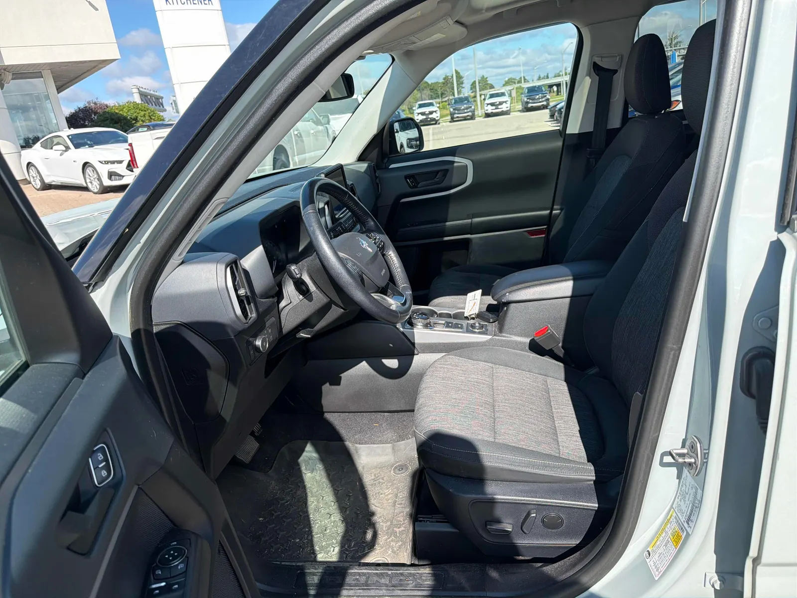 Interior driver side