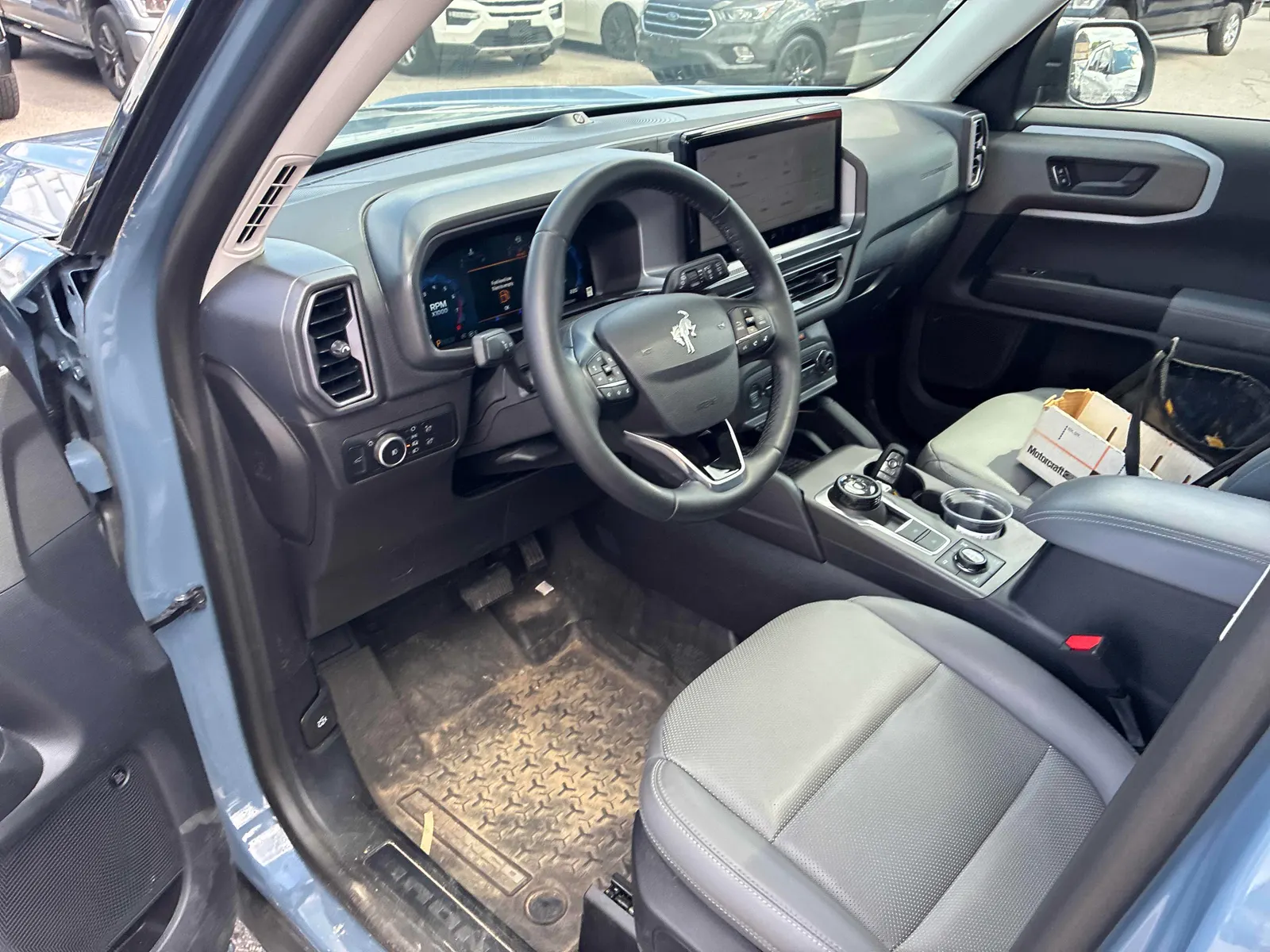 Interior driver side