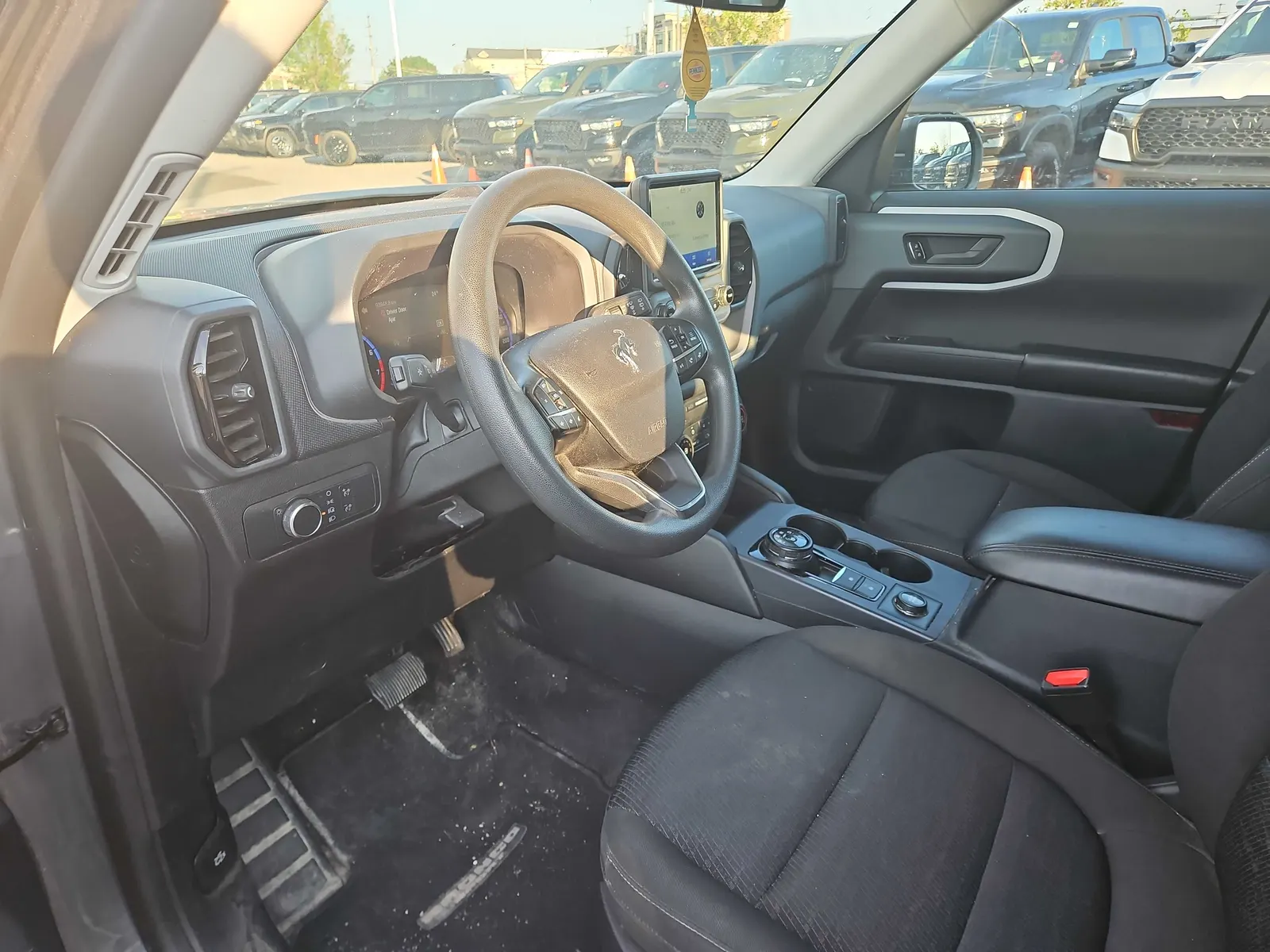 Interior driver side