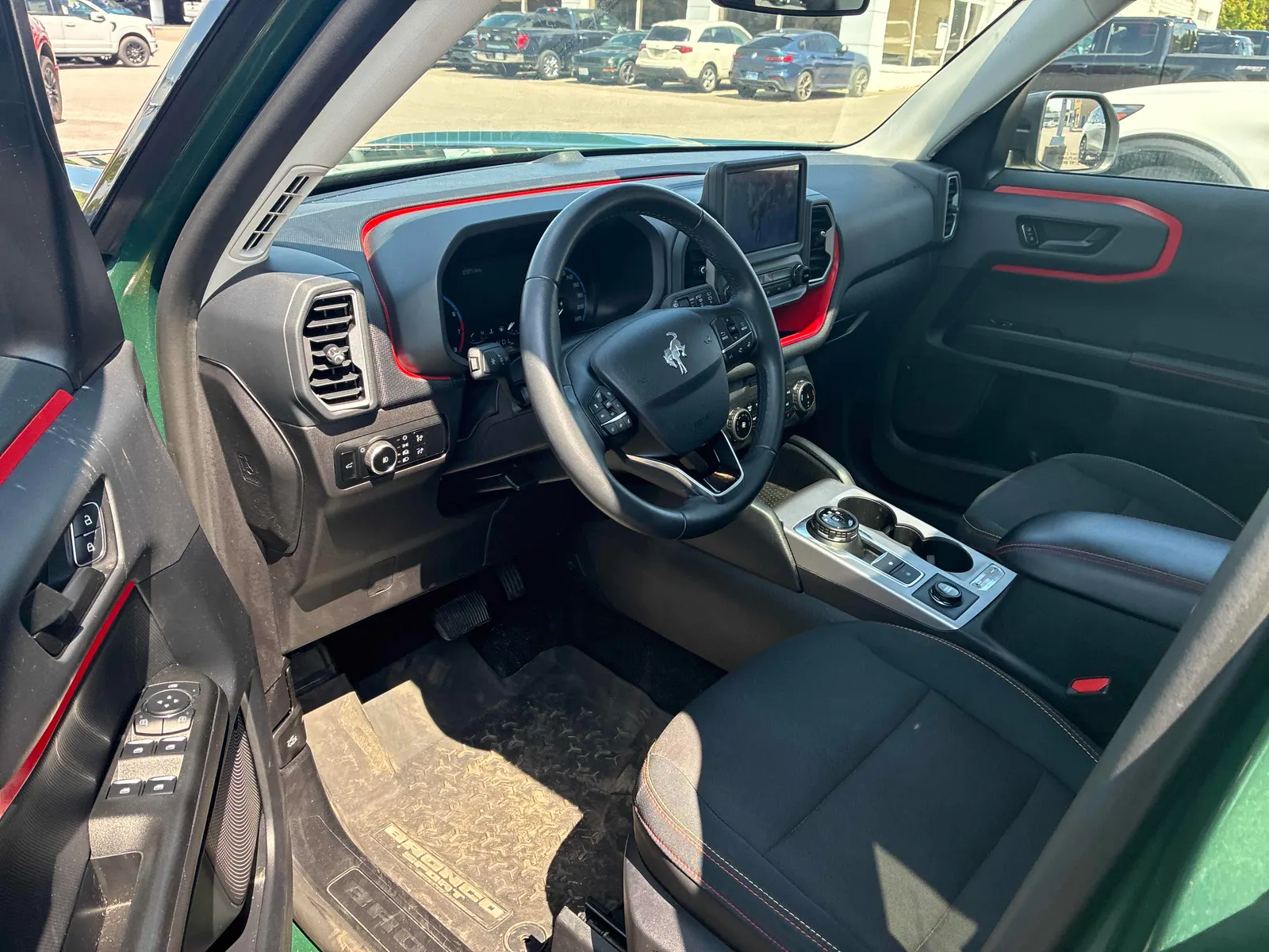 Interior driver side
