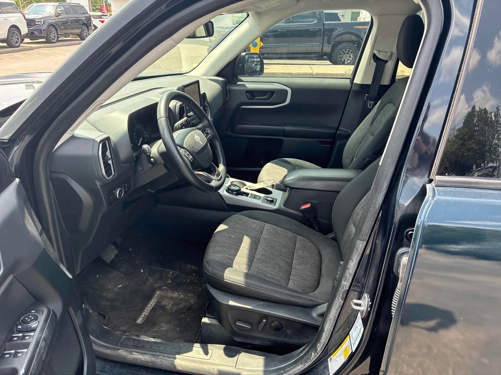 Interior driver side