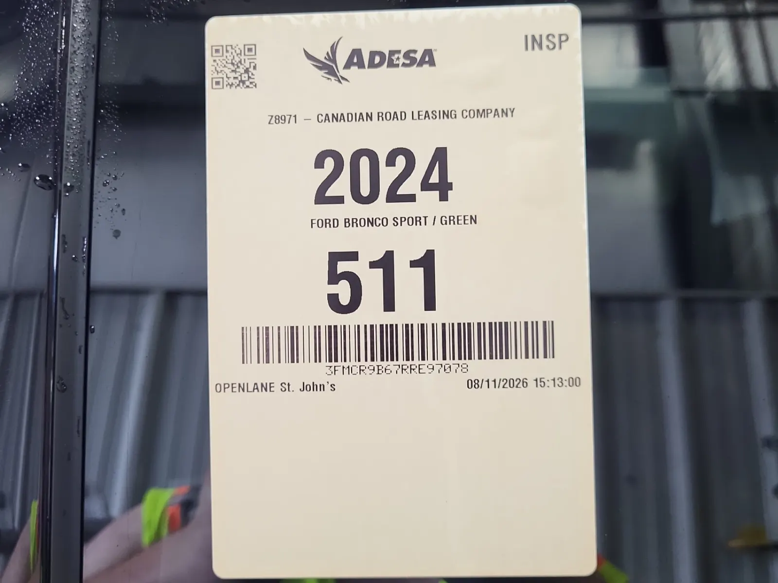 Inventory Label Photo