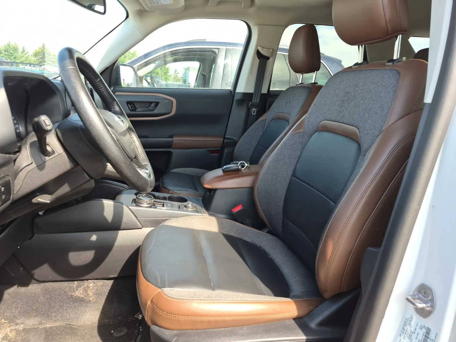 Interior driver side