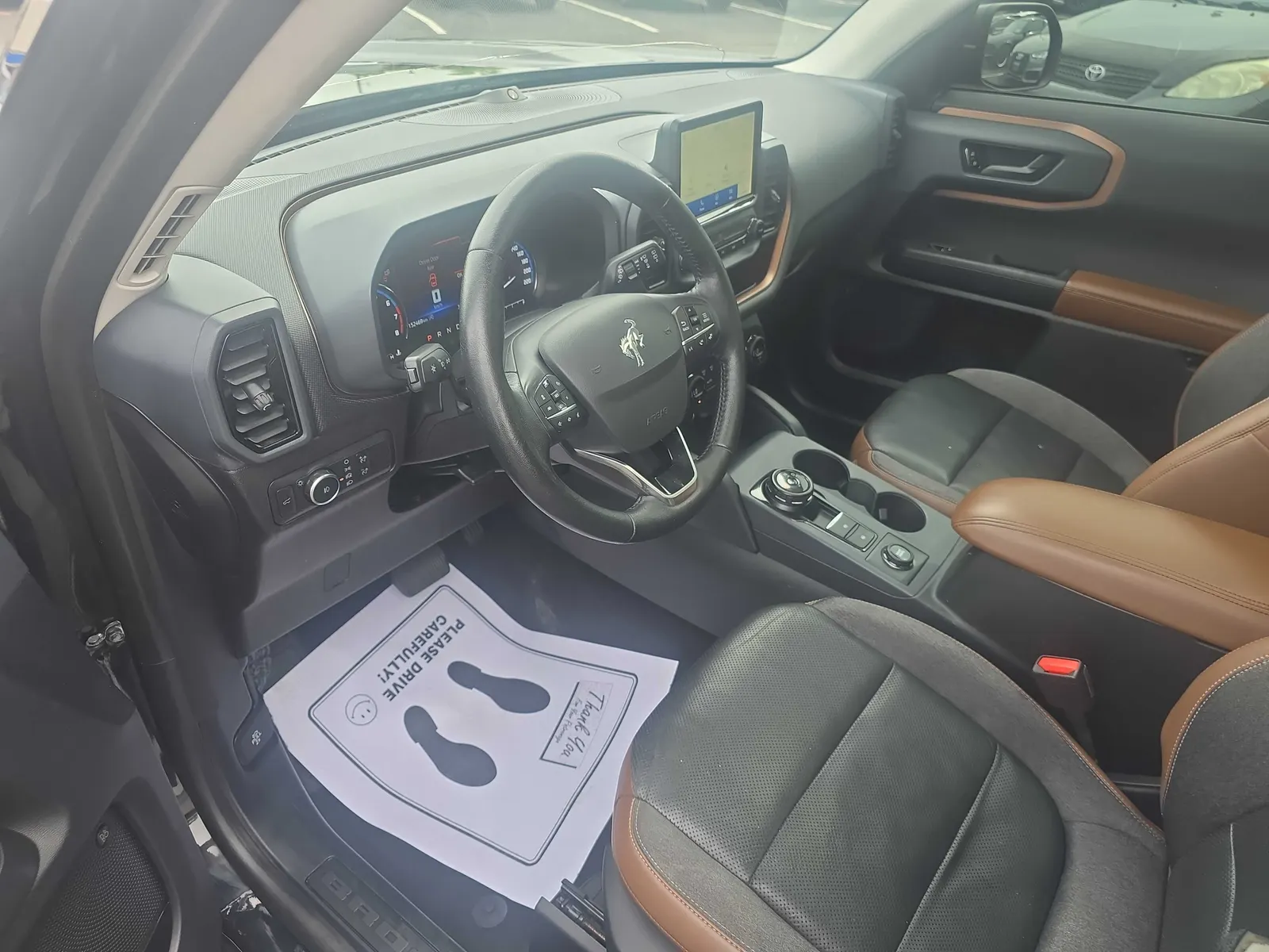 Interior driver side