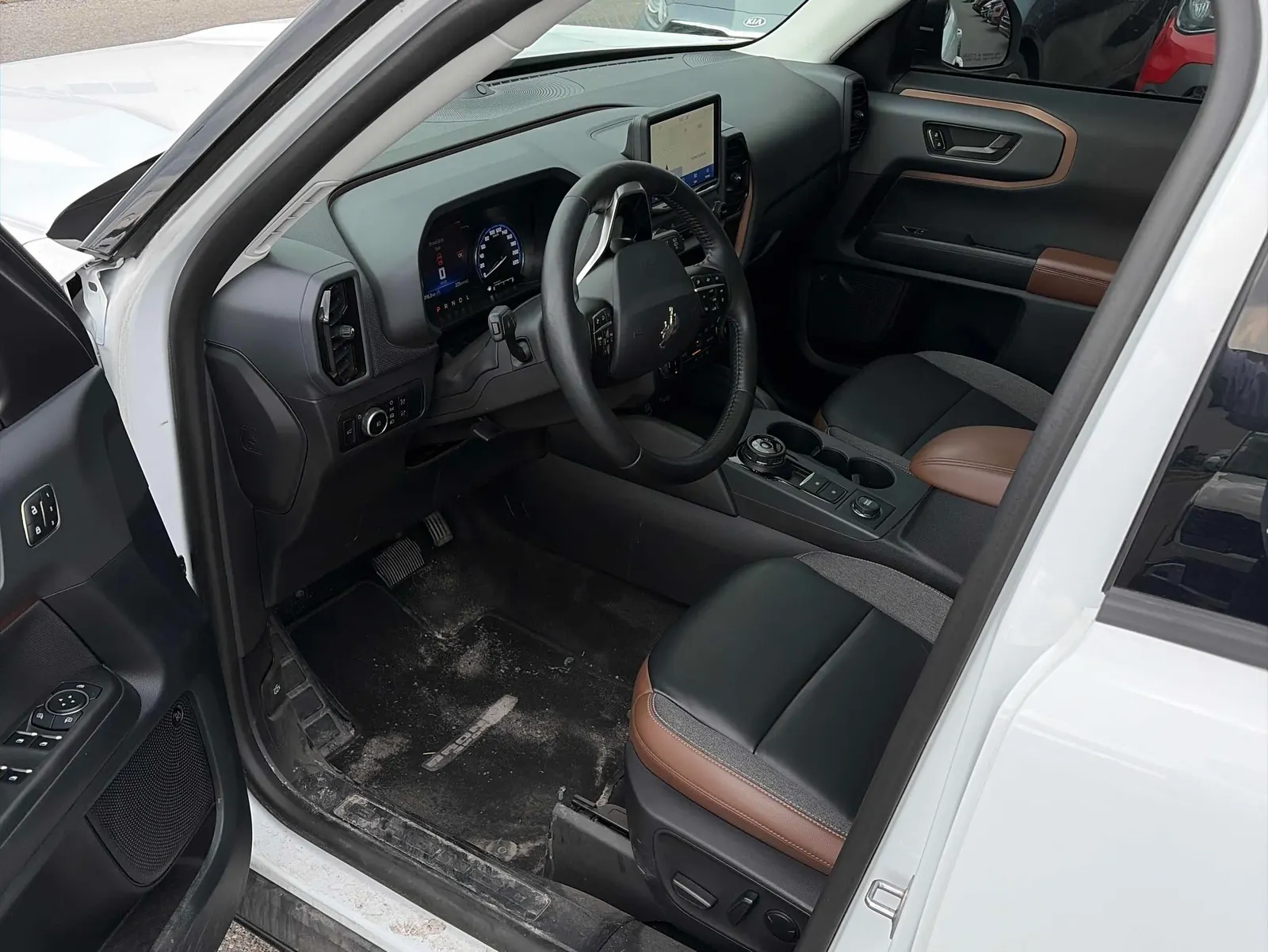 Interior driver side