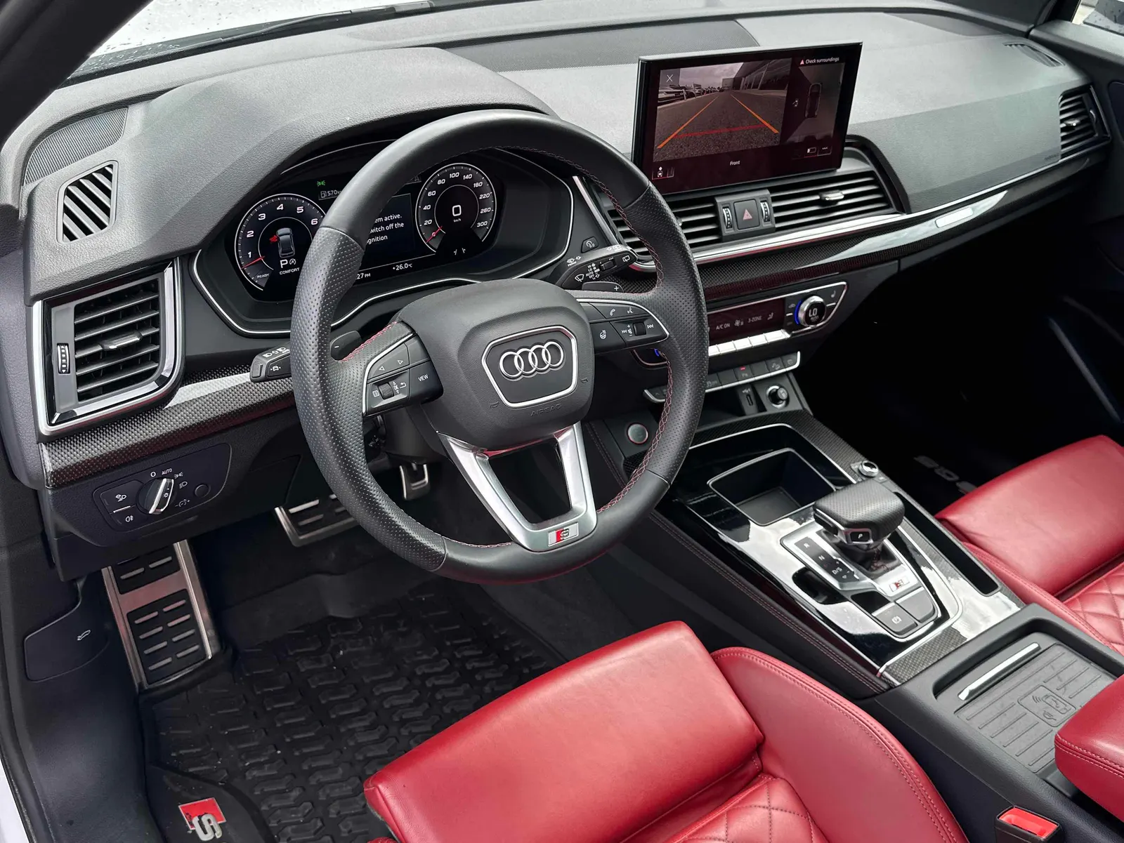 Interior driver side