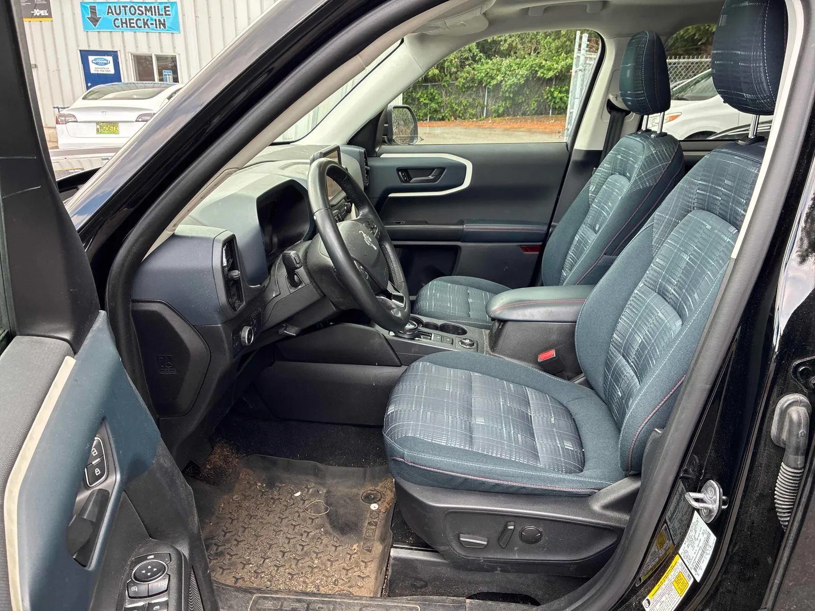 Interior driver side
