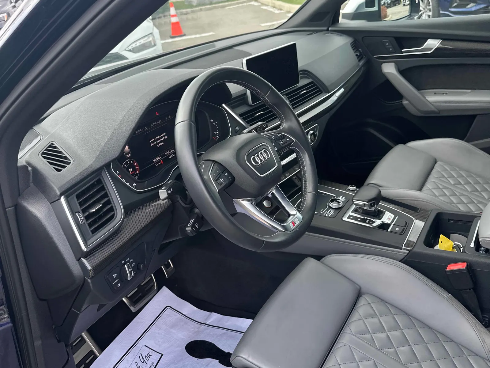 Interior driver side