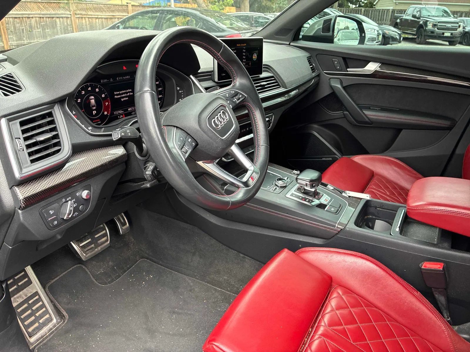 Interior driver side