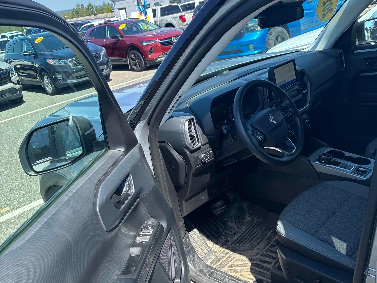 Interior driver side