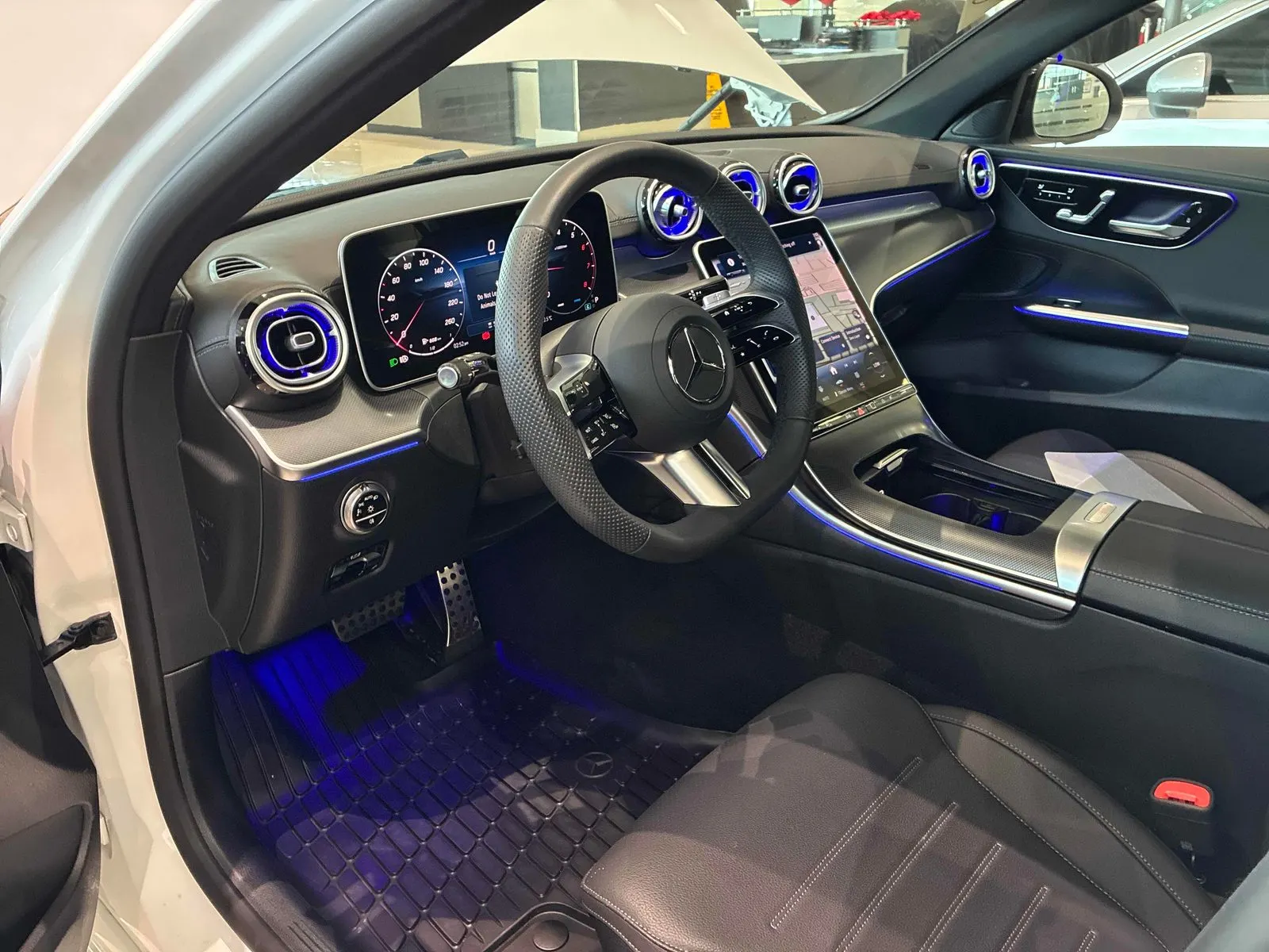 Interior driver side
