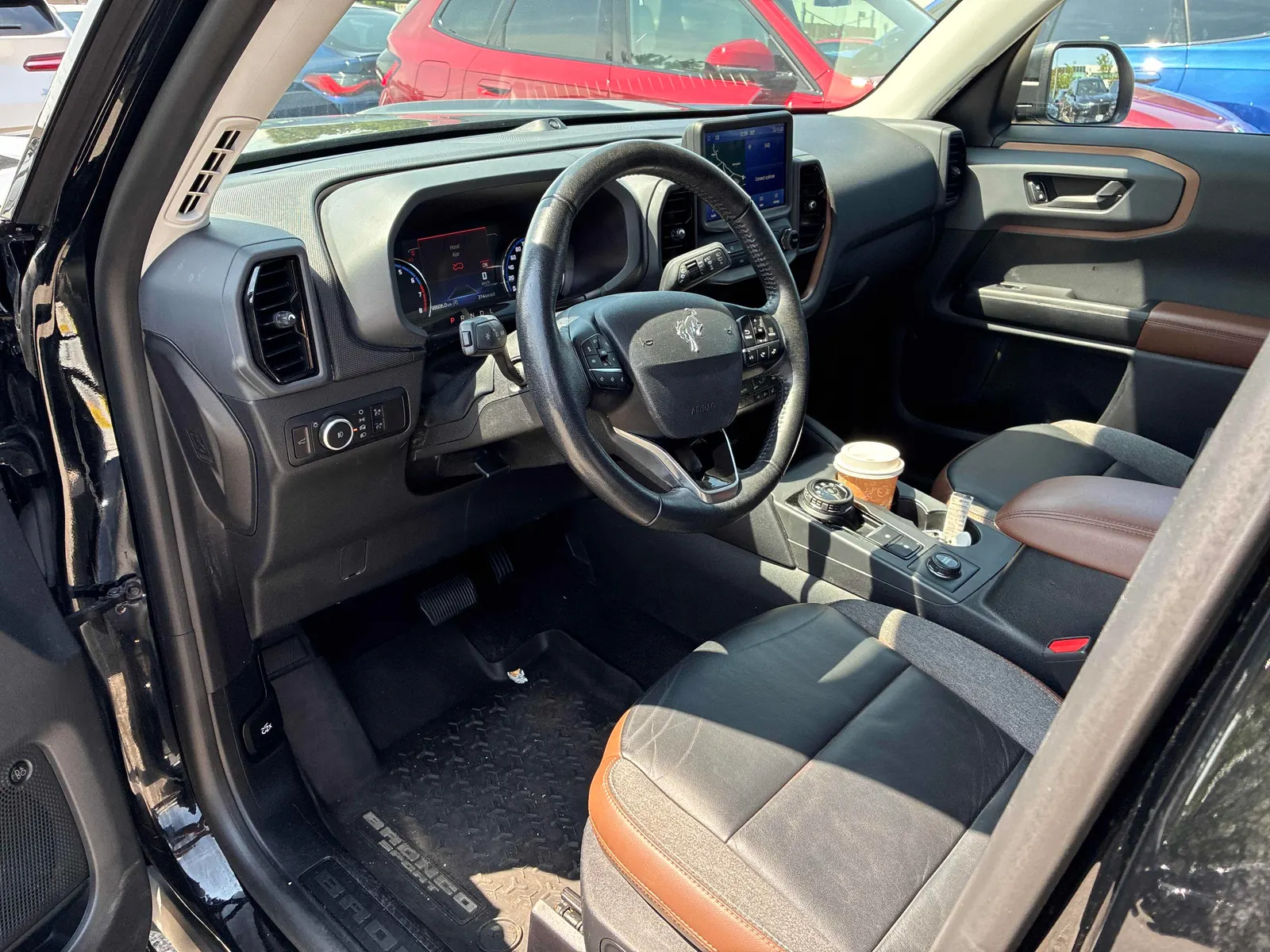 Interior driver side
