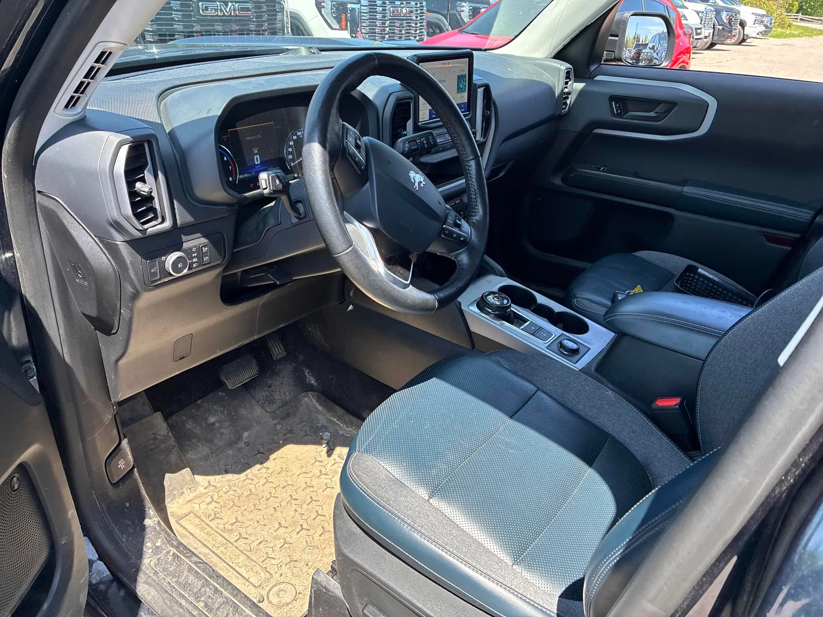 Interior driver side