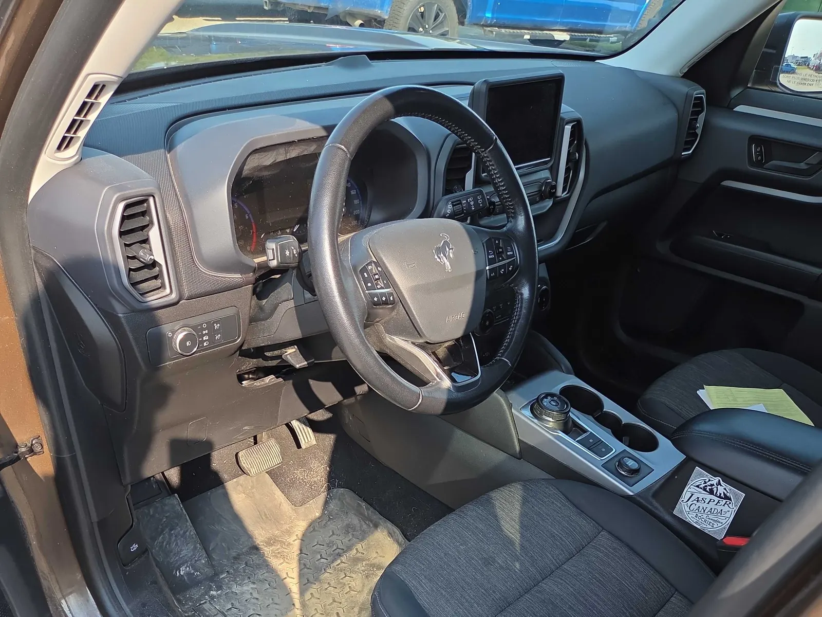 Interior driver side