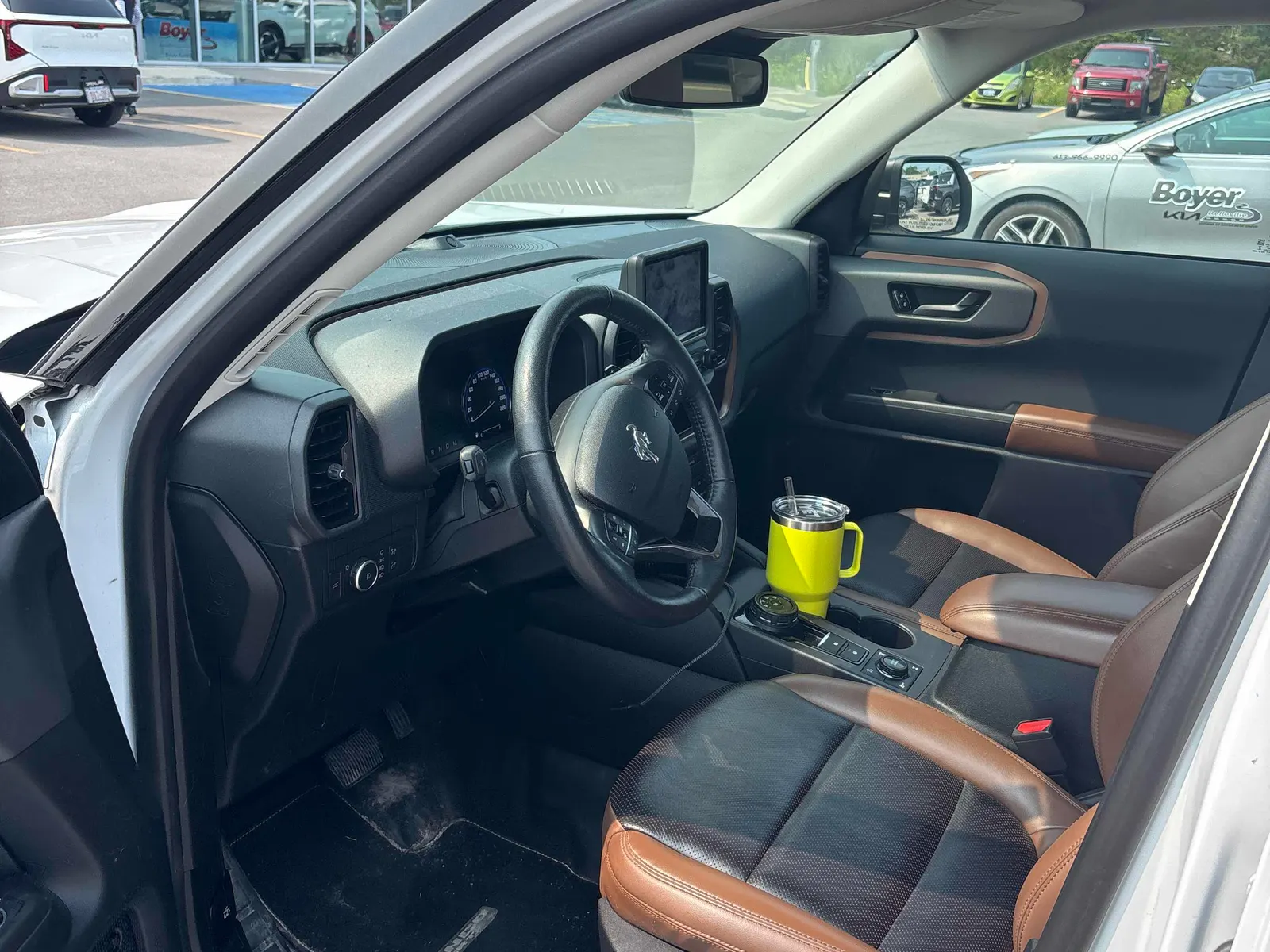 Interior driver side
