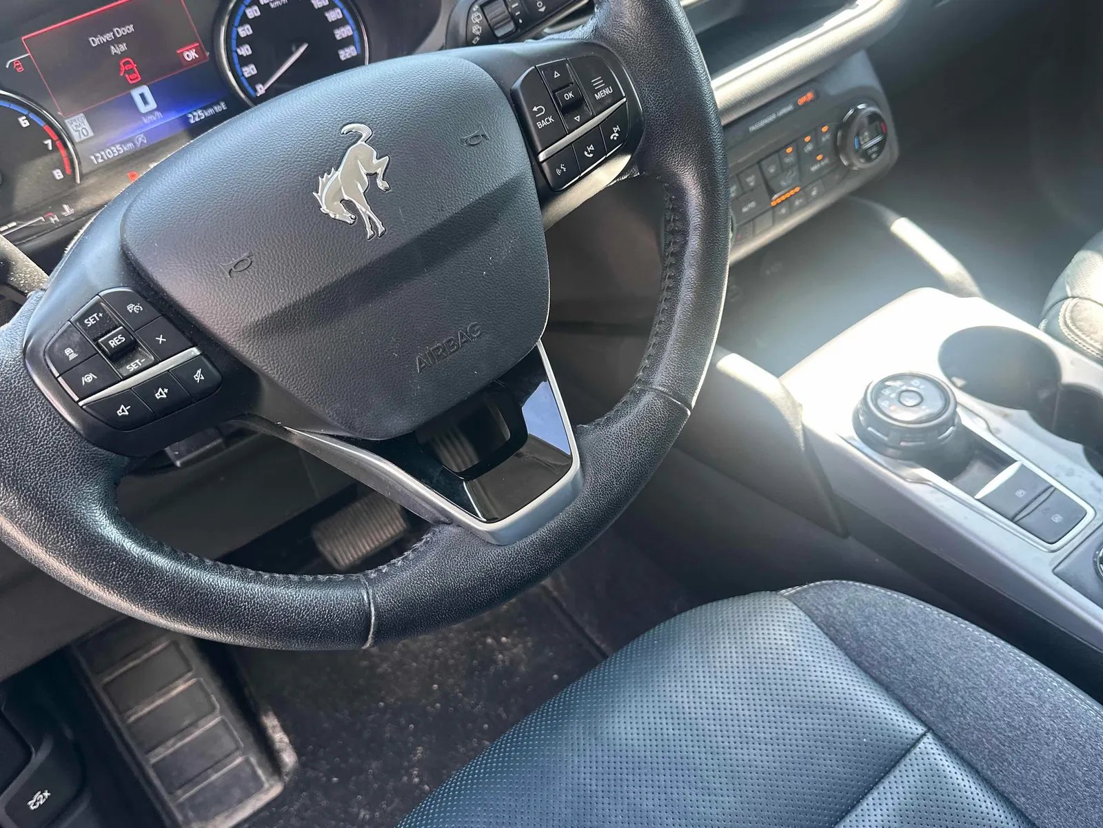 Interior driver side