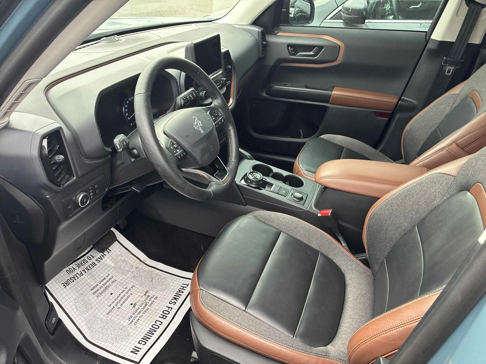 Interior driver side