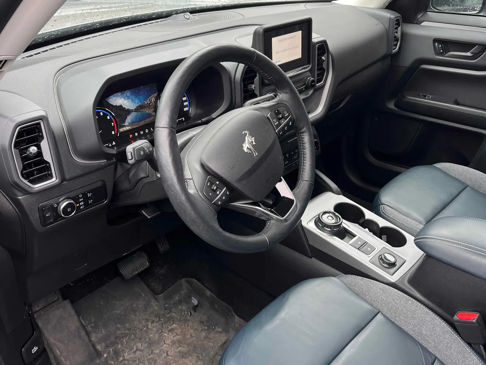 Interior driver side