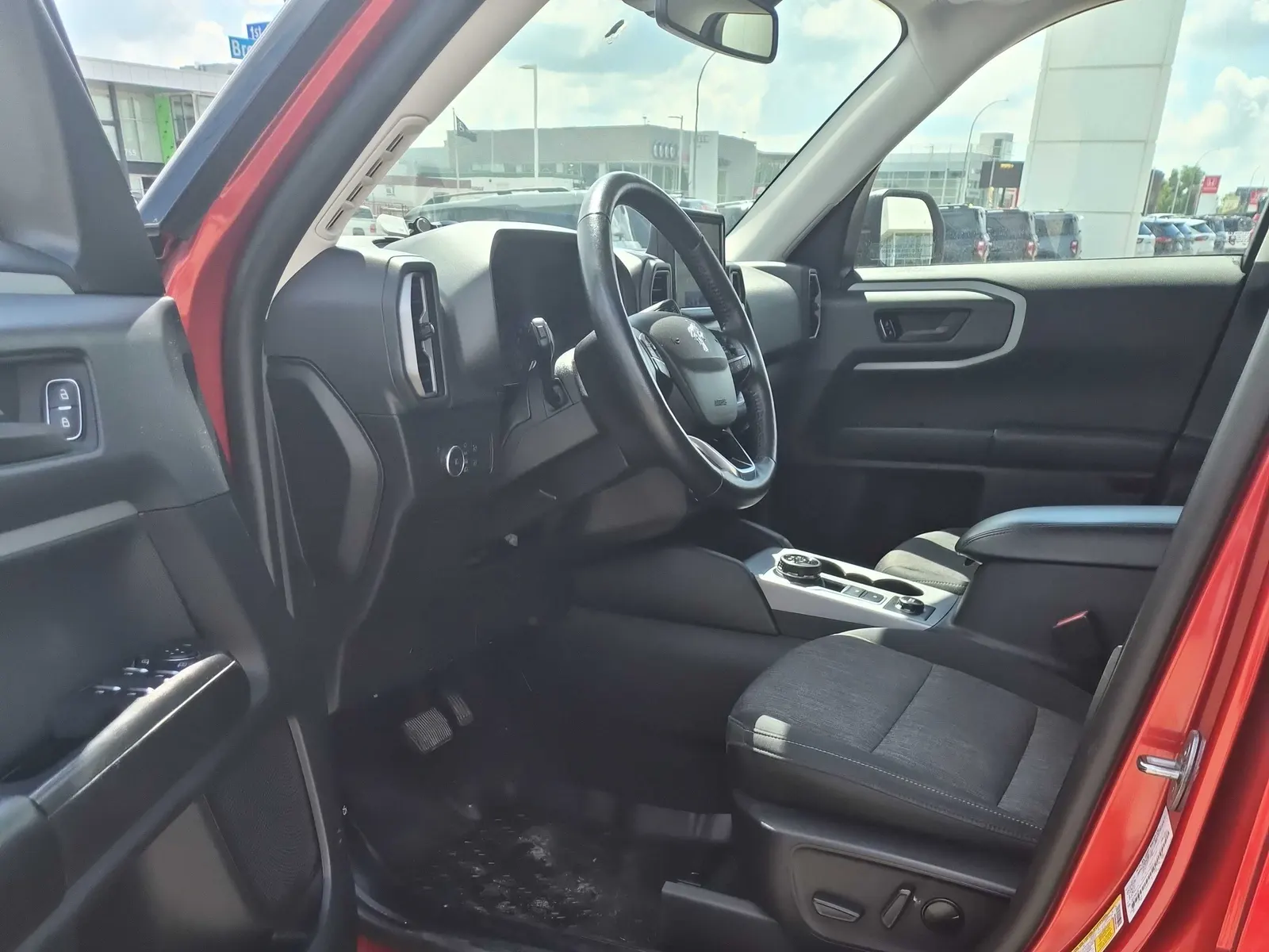 Interior driver side