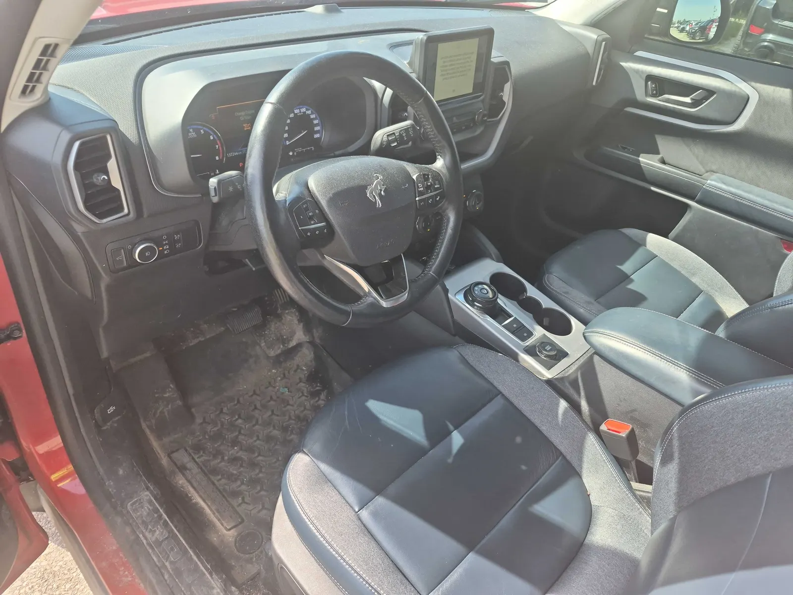 Interior driver side