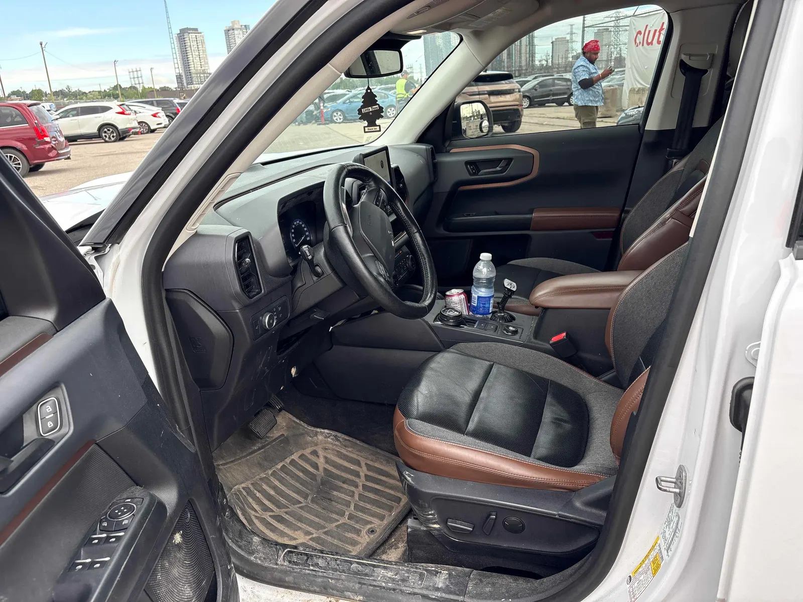 Interior driver side
