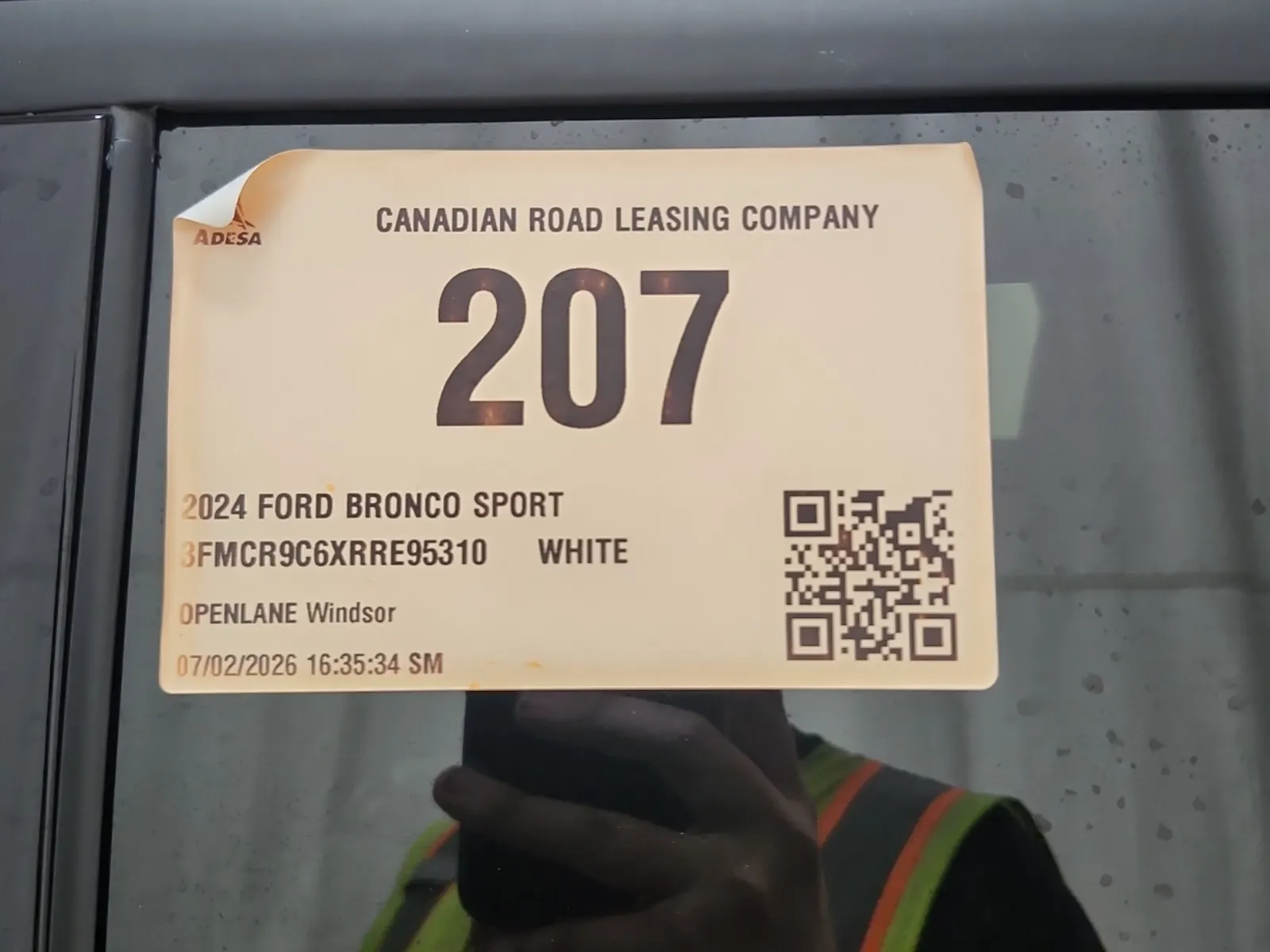 Inventory Label Photo