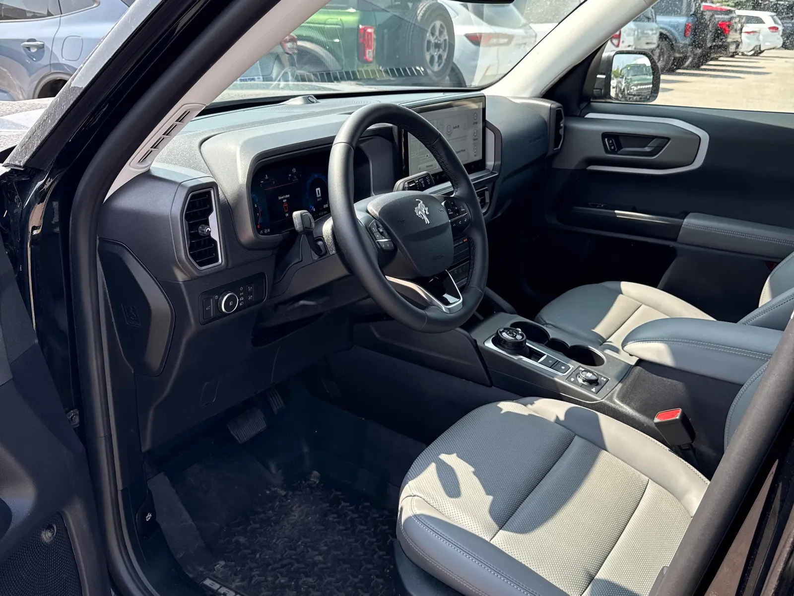 Interior driver side