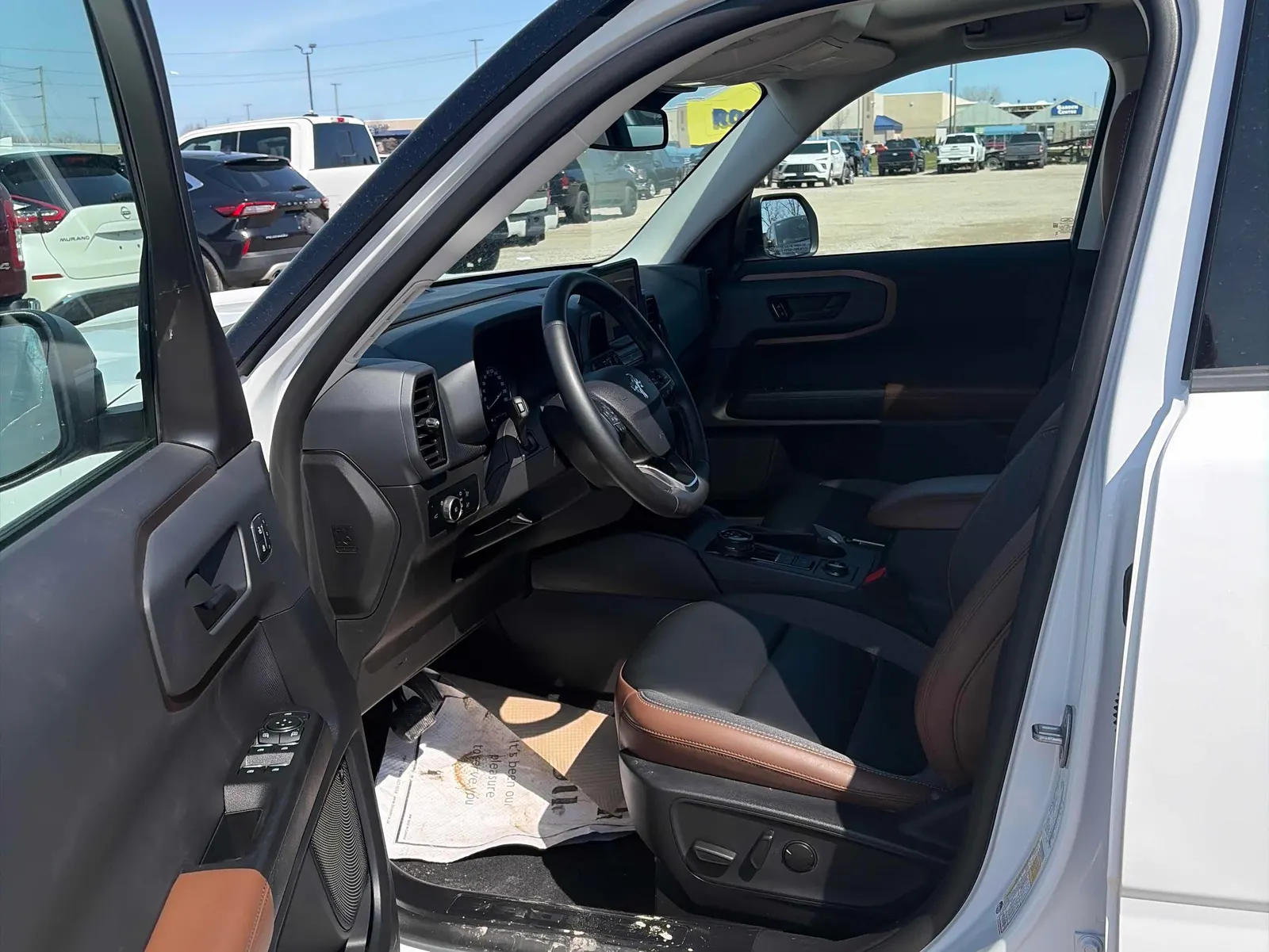 Interior driver side
