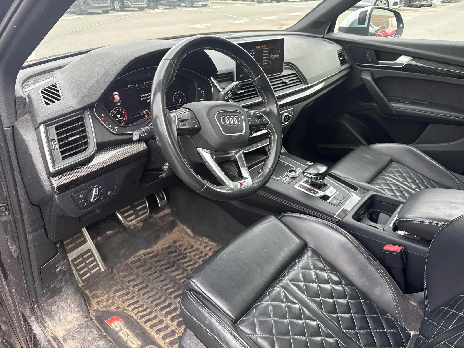 Interior driver side