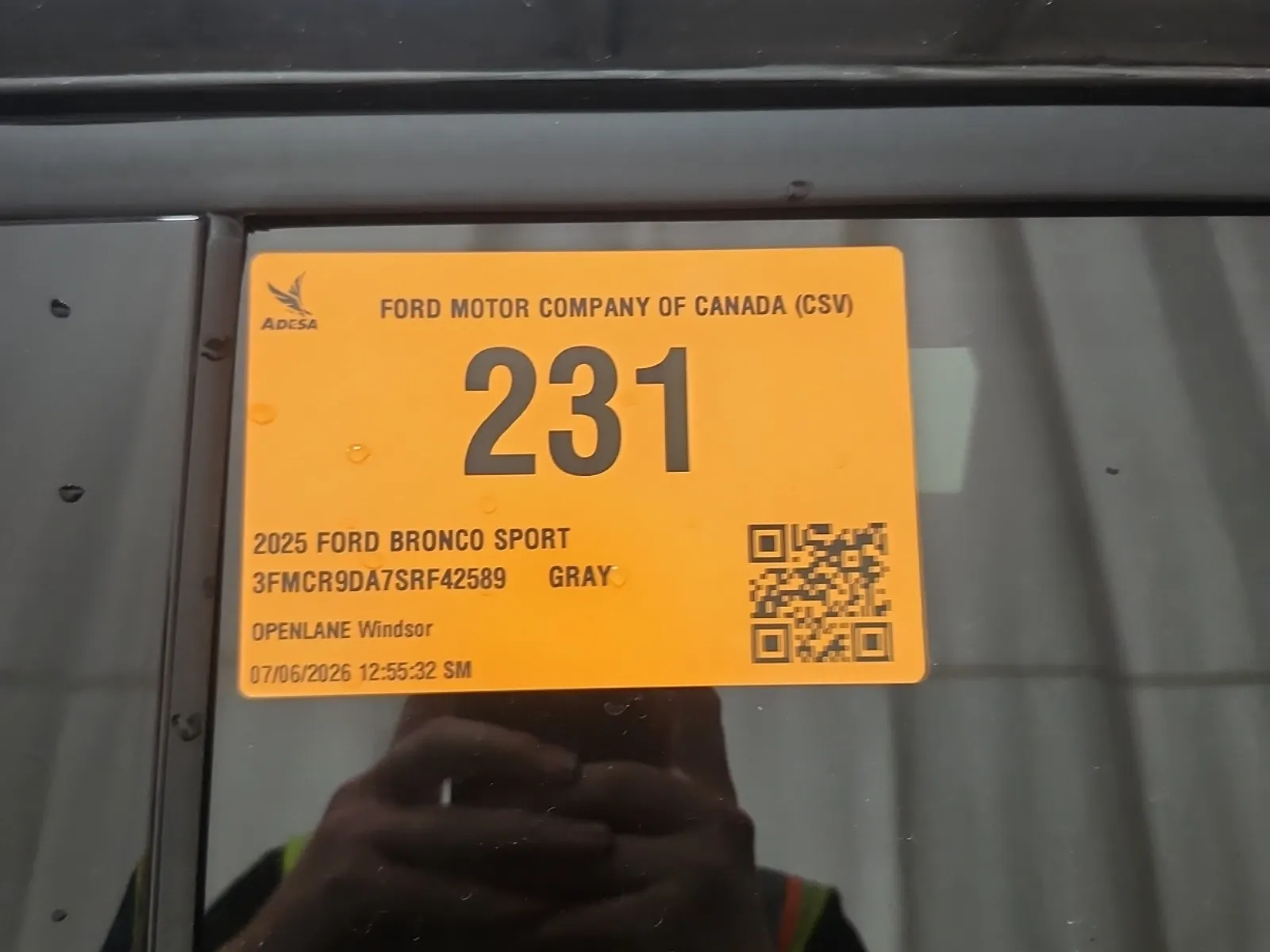 Inventory Label Photo