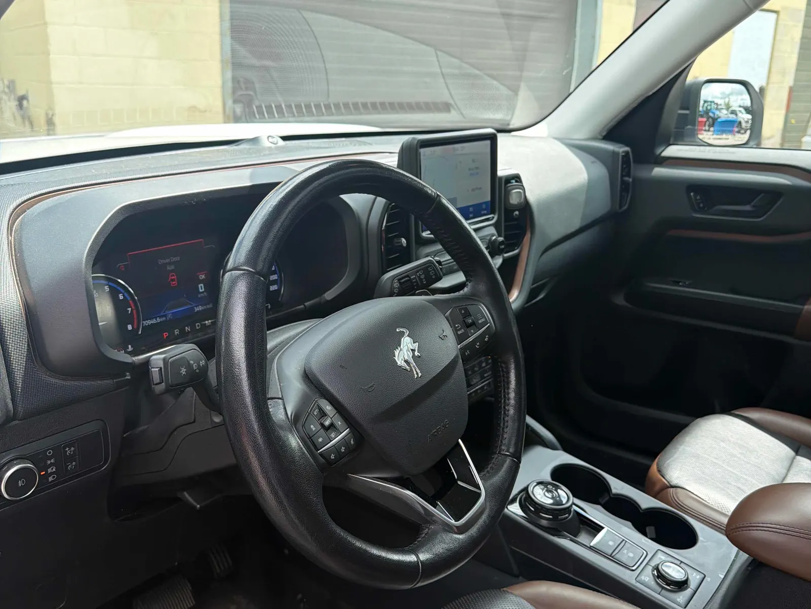 Interior driver side