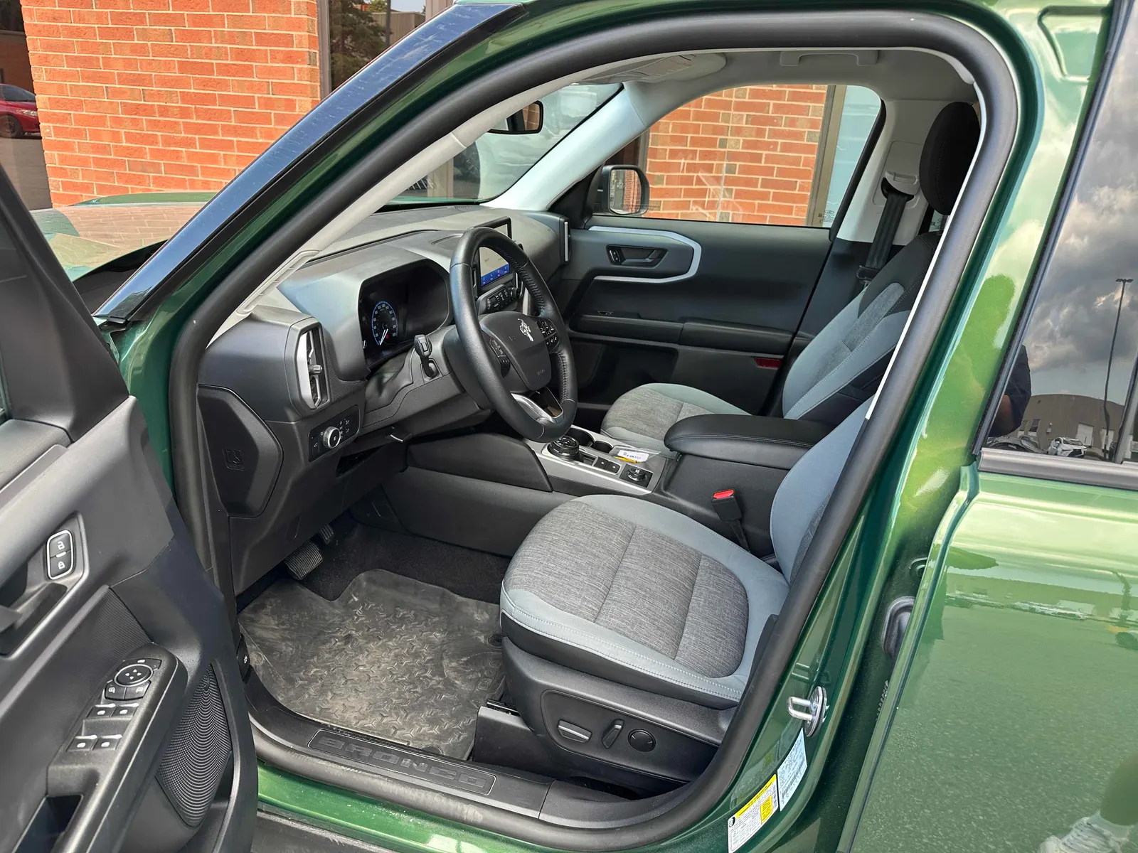 Interior driver side